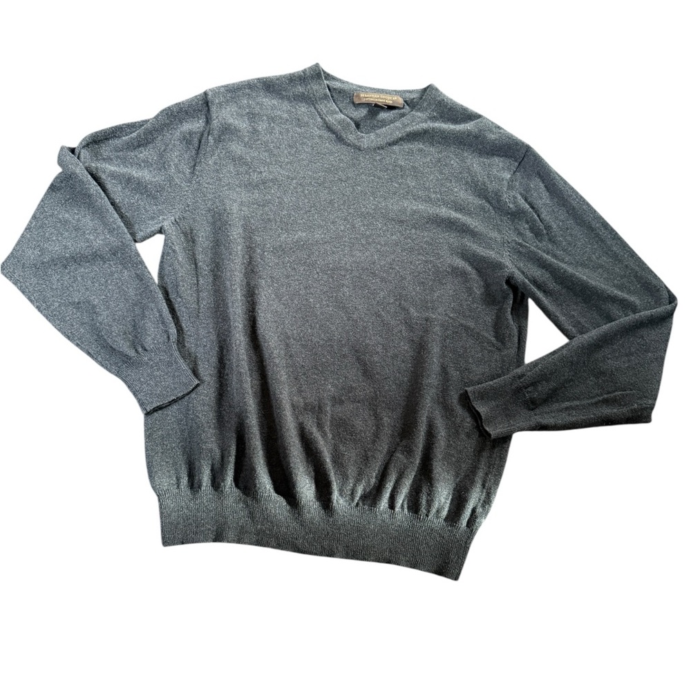 Sebastian Cooper Cotton Cashmere
Blend Pull Over Sweater, Men’s Small
